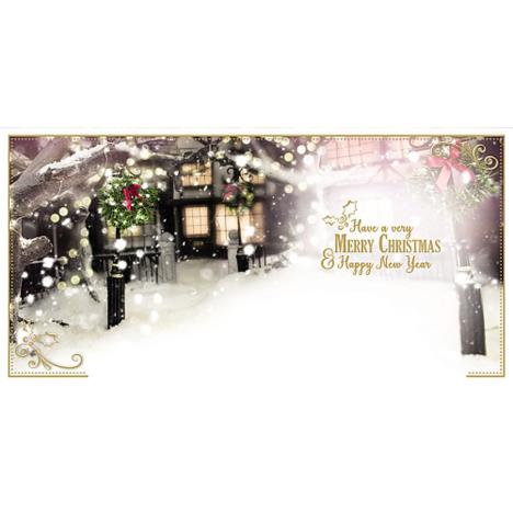 3D Holographic Bear Holding Wreath Me to You Bear Christmas Card Extra Image 1